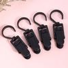 10pcs Clothes Hook Clips Multi Purpose Strong Load Bearing Rotatable Plastic Hat Hanging Clips for Socks Curtains