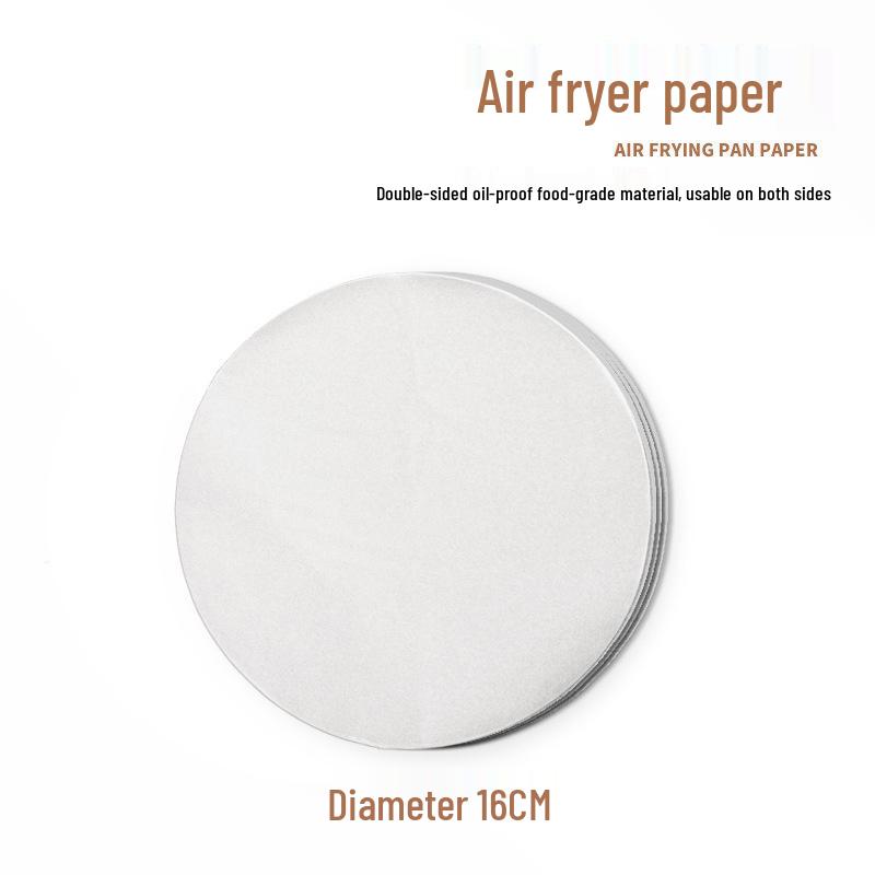 Disposable Square Air Fryer Silicone-Infused Baking Paper for Oil Absorption