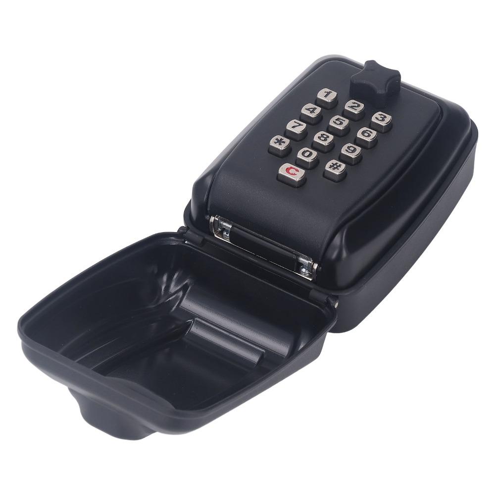 Wall Mounted Combination Key Box Resettable Code Security Lockbox Key Lock Box  Home Use