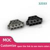 20pcs 32333 Pin Connector Block 1 X 5 X 3 Bricks Collections Bulk Modular GBC Toys For Technical MOC DIY Gifts Buildings Blocks