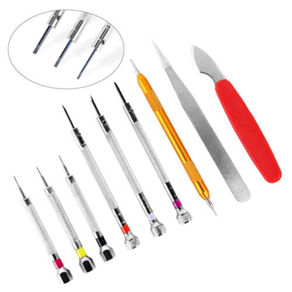 147pcs Watch Repair Kit Watch Link Removal Tool Watch Tool Kit Professional Watch Repair Tools With Carrying Bag