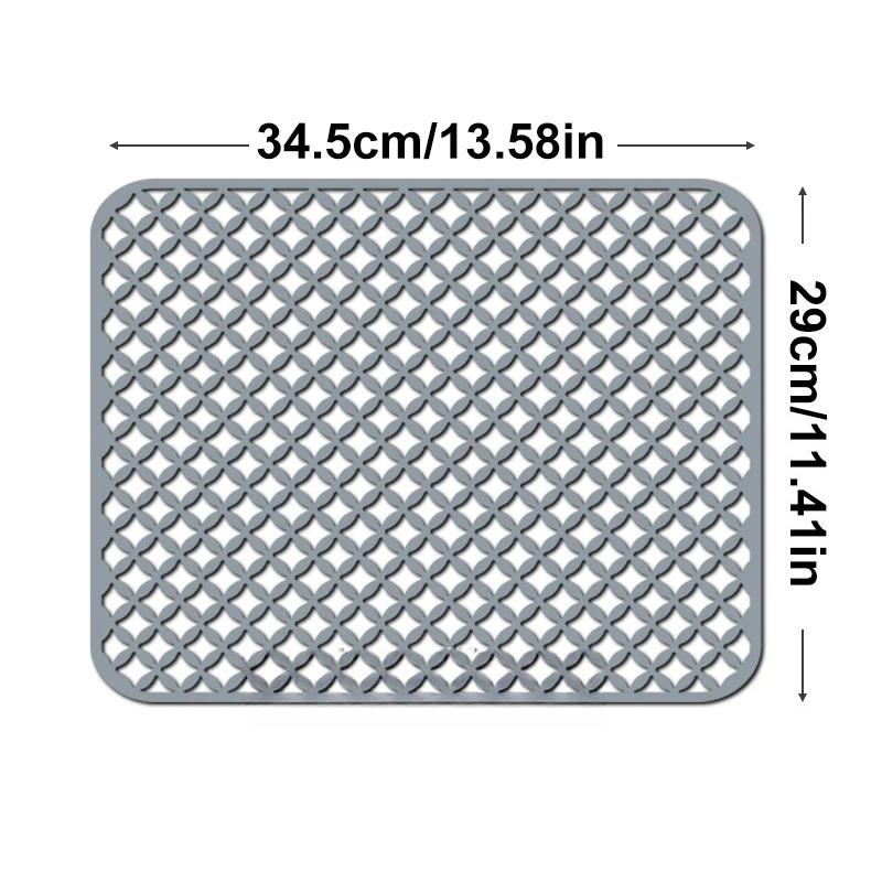 Sink Protectors for Kitchen Sink bottom,Silicone Sink mat,Heat Resistant Non-slip Dishwasher Suitable.Kitchen Accessories