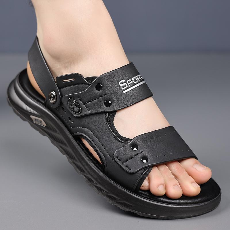 New Summer Beach Shoes Open-toed Casual Fashion Non-slip Sandals Breathable Soft Cool Fashion Versatile Slippers
