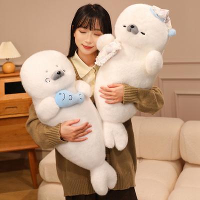 Sleep Hug Seal Cute Ocean Pet Plush Toy Animal Doll Seal Pillow Birthday Gift Female