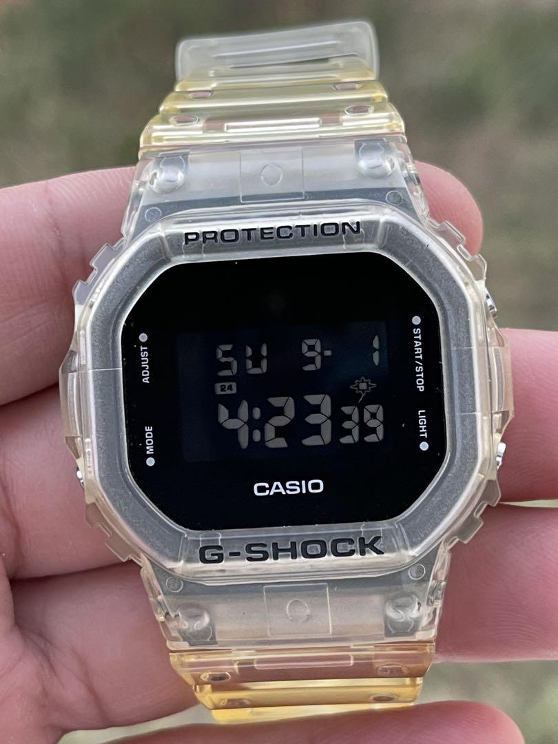 

[Б/У] CASIO G-SHOCK Прозрачные цифровые часы