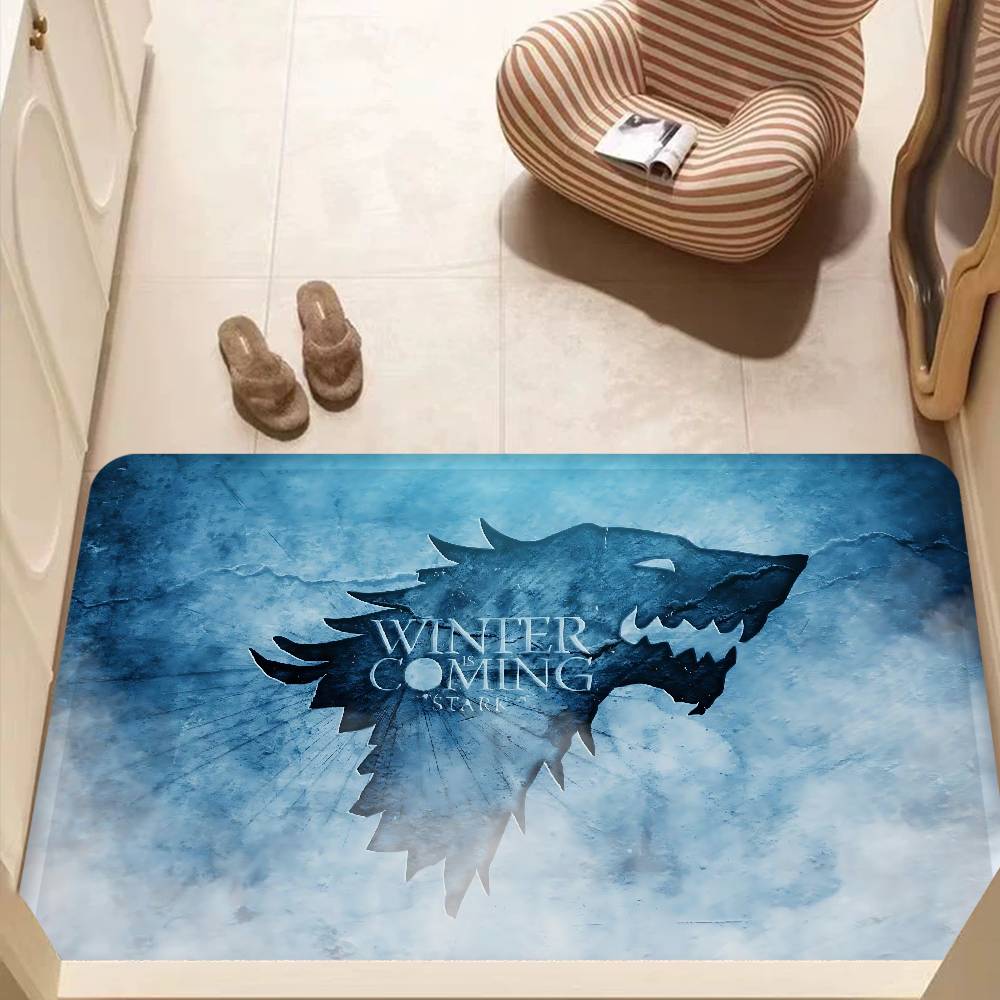 Popular TV Series G-Game Of T-Thrones Room Mats Anti-slip Absorb Water Long Strip Cushion Bedroon Mat Household Carpets