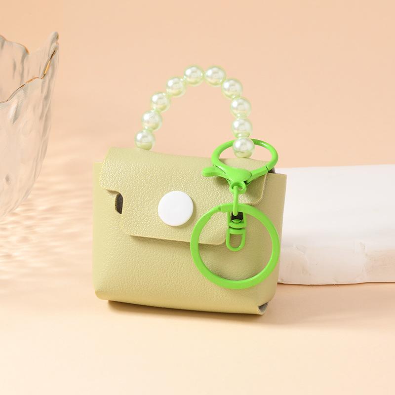 Cute Mini Keychain Handbag Shape Coin Purse Key Holder Pendant Jewelry Accessories Bag Decor