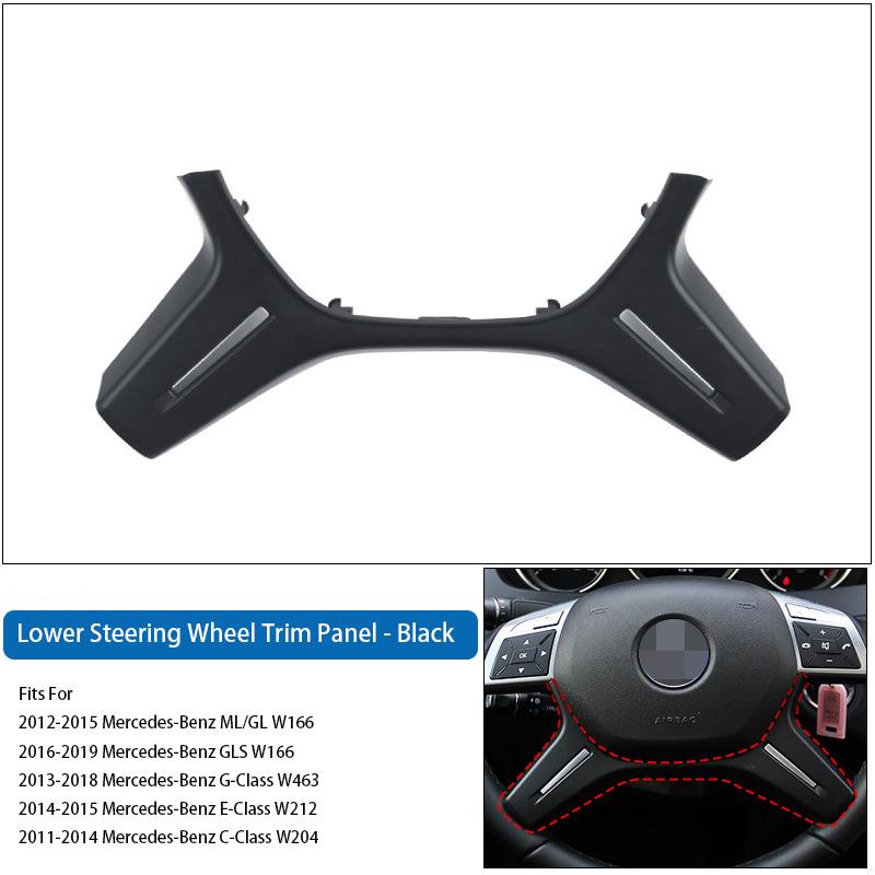 Mercedes ML/GL/GLS W166 & E/C/G-Class W204 Steering Wheel Trim Cover Accessories