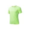 Running Series Solid Color Round Neck Pullover Lightweight Sports Short Sleeve Raglan T-Shirt Men Tops Spirit-Yellow 152425119-2