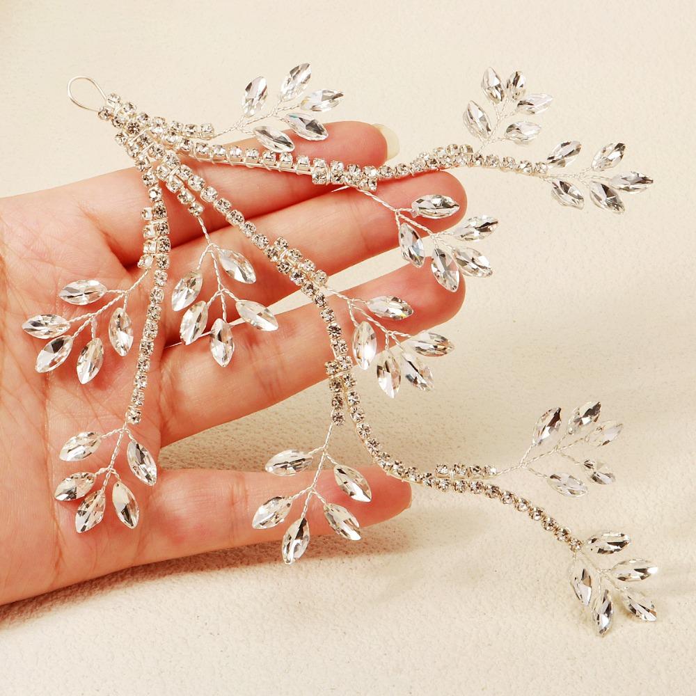 

Ветка Форма Невеста Заколка для волос Жемчуг Свадебный головной убор Фея Свадебная заколка для волос Аксессуары для волос Style2