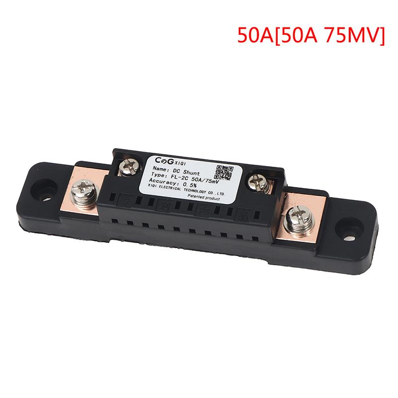 Shunt Fl-2C 10A 15A 20A 30A 50A 75Mv Analog Current Shunt Resistor With Base