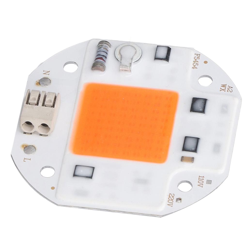 High Power LED Chip Plant Grow Light 380?800NM COB Lamp Beads Drive Free for DIY Hydroponic Growing