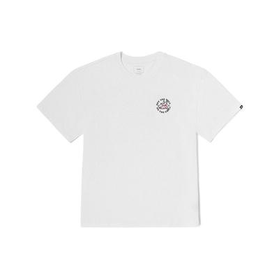 Vans Fliegendes Schwein Print Rundhals Kurzarm T-Shirt Unisex T-Shirt Weiß VN000939WHT