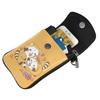[JMI] Rascal the Raccoon Smartphone Pouch, Genuine Leather Shoulder Bag, Thin, Women's and Men's Mini Pouch, Popular Wallet, Crossbody Bag