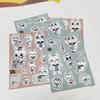 Dandadan Related Goods: Turbo Babaa Maneki Neko Waterproof Stickers, Pack of 5, Cute and Moe Merchandise, Planner Stickers, DIY Stickers, Laptop Stick