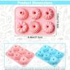 Non-Stick Fluted Tube Cake Pan Silicone Cake Molds  For Candy Making Chocolate Crafting