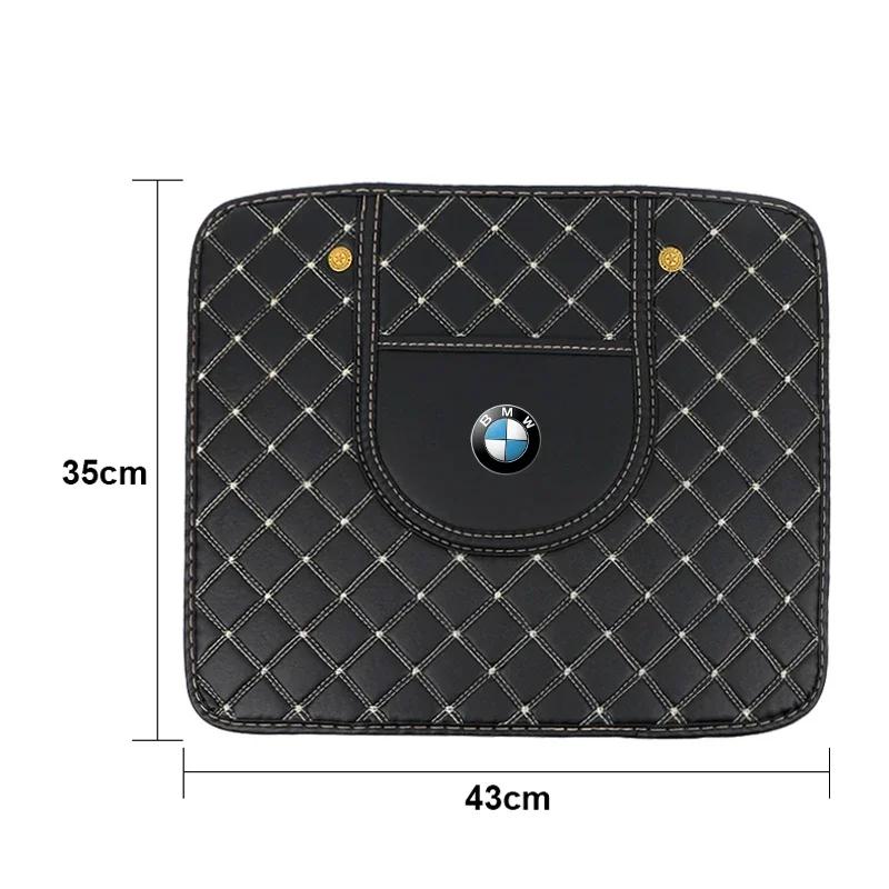 Car Anti-kick Pad Interior Pu Leather Auto Seat Back Protector Pads Anti Scratch For BMW M M3 M5 320 325 E28 E30 E34 E36 E39 E46