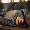3D Horse Series Travel & Yoga Handbag for Women - Fashionable Print