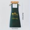 Multifunctional Cooking Apron with Pocket Waterproof Wear Resistant Kitchen Apron for Cooking Baking Gardening Outdoor Use Adjustable Chef Apron