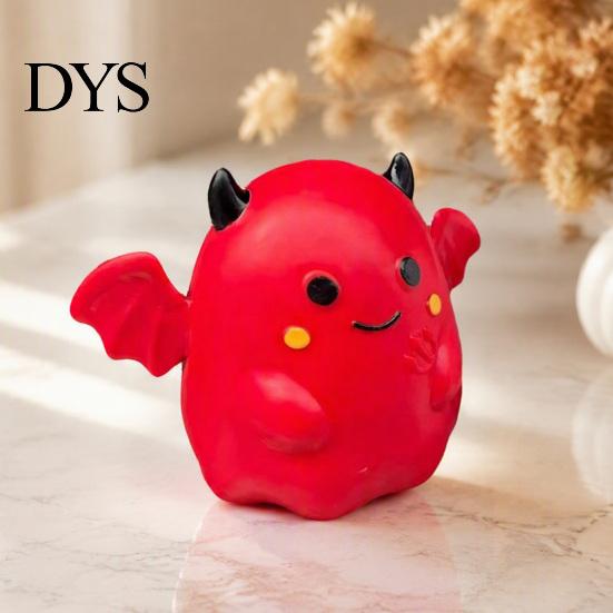 Slow Rebound Squeeze Toys Halloween Ghost Toy, Angel Demon Stress Relief Office Desk Toy Ball Fidget Party Favors Anxiety