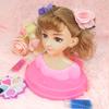Hair Styling Barbie Doll Set: Half-body Princess Makeup Toy for Girls
