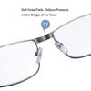 Anti Blue Light Men Business Reading Glasses Computer Readers Men's Presbyopic Glasses Optical