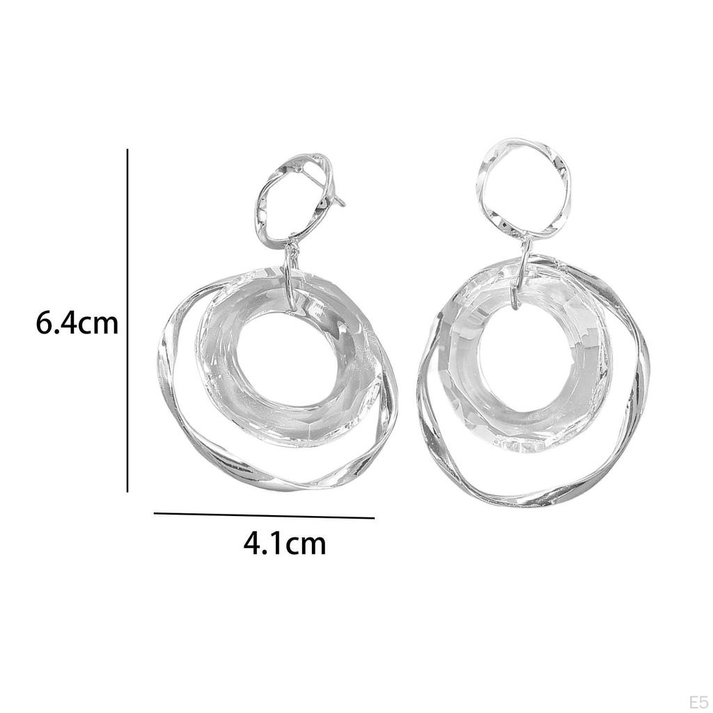Bohemian Women Drop Earrings Statement Dangle Earring Gifts for Daily