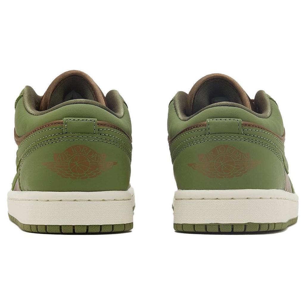 Air Jordan 1 Low SE Olive Brown Kelp Women Sneakers Green Sky-J-Light-Olive Sail FB9893-300