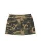 Yeolin Belted Camo Mini Skirt (Camo)