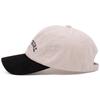 Fashion Hat New Spring and Autumn Hat Retro Corduroy Baseball Cap Men's and Women's Soft Top Cap Alphabet Embroidered Duck Tongue Baseball Cap