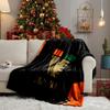Vene-zia Football Throws Blanket Flannel Blankets Plush for Couch Bed Gifts for Men Women Travel picnic blanket Christmas fan gifts