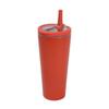 Ring Handle 304 Stainless Steel Thermos Cup Office Folding Straw Cup High Value Random Cup