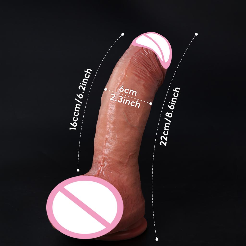 Oversized Realistic Dildo Huge Penis Penetration Anal Sex Toys For Women Masturbation Soft Dick Dildos Sexy Adult Female Sex Toy