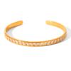 European-American Zircon Titanium Steel Bracelet: Luxurious, Star-Studded, Versatile Stainless Steel Jewelry for Women