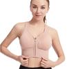 High Impact Shockproof Sports Bra for Women Plus Size Workout Running Yoga Bodybuilding Support Top with Zipper