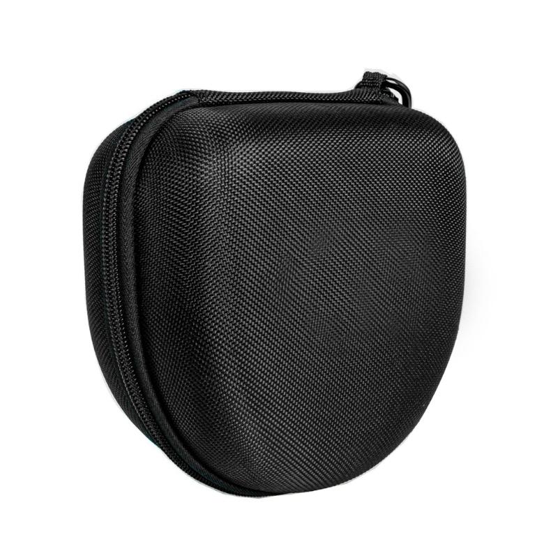 

Portable EVA Headphone Storage Case Box With Soft Lining And Meshed Compartment Design For Travel Protections чёрный