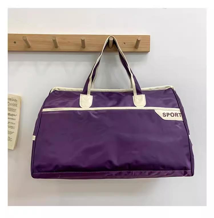 Women's Lightweight Waterproof Travel Crossbody Handbag: Large Capacity for Business or Sports.