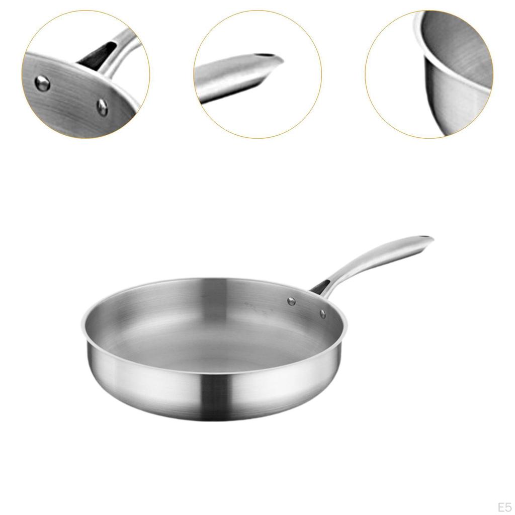 Cooking Skillet Designed for Gas Stoves and Induction Use In Restaurants
