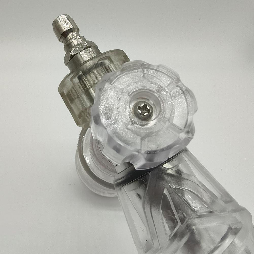 100ML Soap Foam Spray Bottle with 1/4 Inch Quick Connector 4500PSI Pressure Washer Gun Water Foam Pot Car Wash Accessories