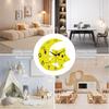 Moon and star shaped wall clock, living room, bedroom, classroom, home decoration, clock, holiday accessories, birthday party su