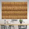 2D Natural Thatch Backdrop for Boho, Tribal and Summer Vibe Photography