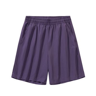 Outdoors Woven Five-Point Shorts Summer Casual Shorts Women Shorts Phantom-Purple 962626505-4
