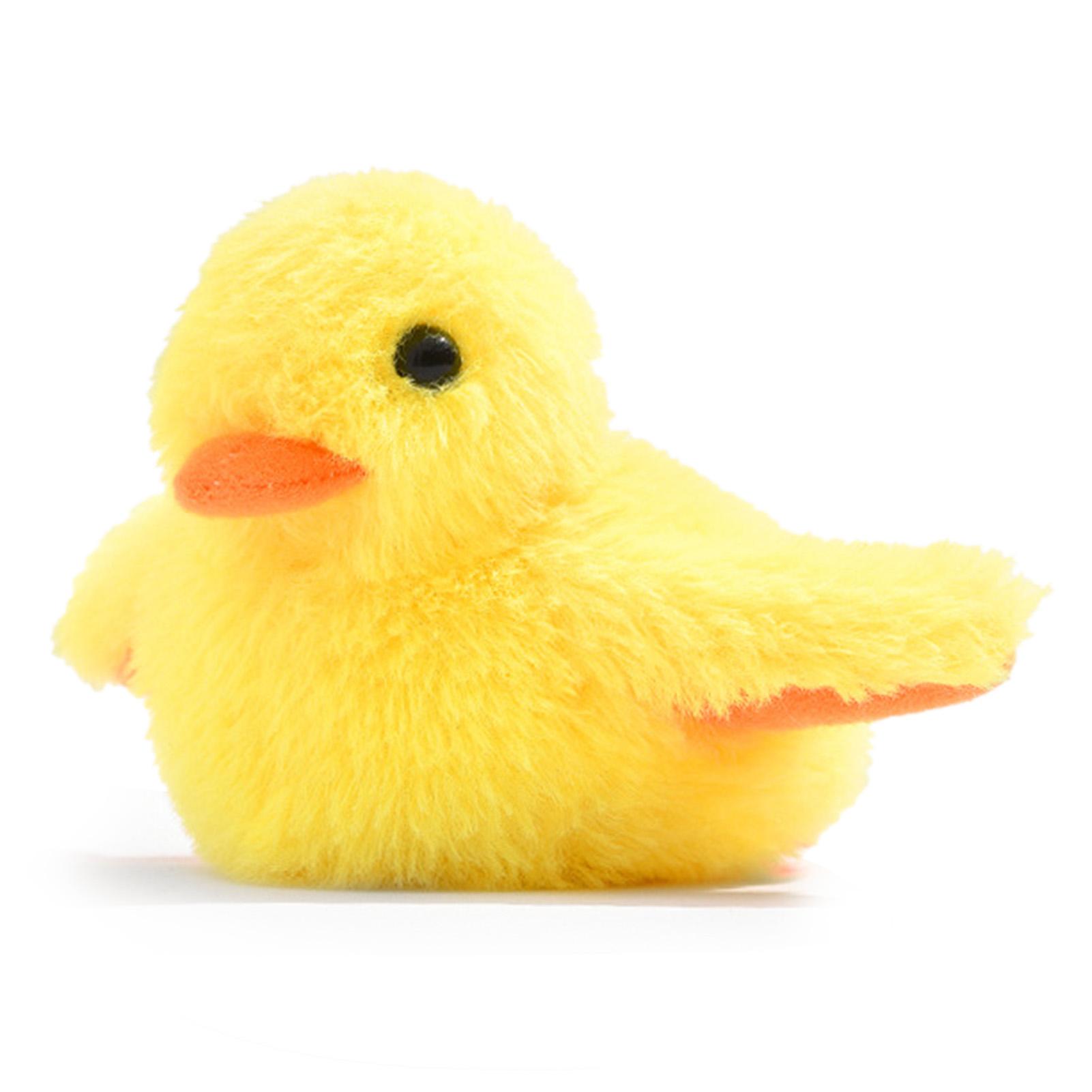

Electric Little Yellow Duck Toys Smart Automatic Plush Vibrating Sound Electric Cat Toy for Cats Kittens