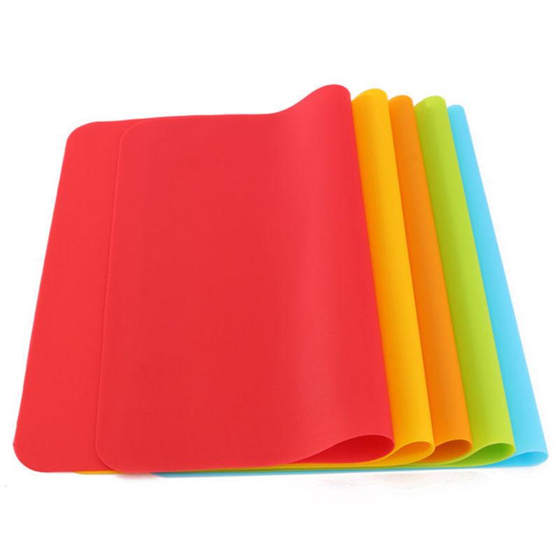 40x30cm Western style mat, anti slip and heat-insulating table mat, foldable storage utensil mat for first grade students