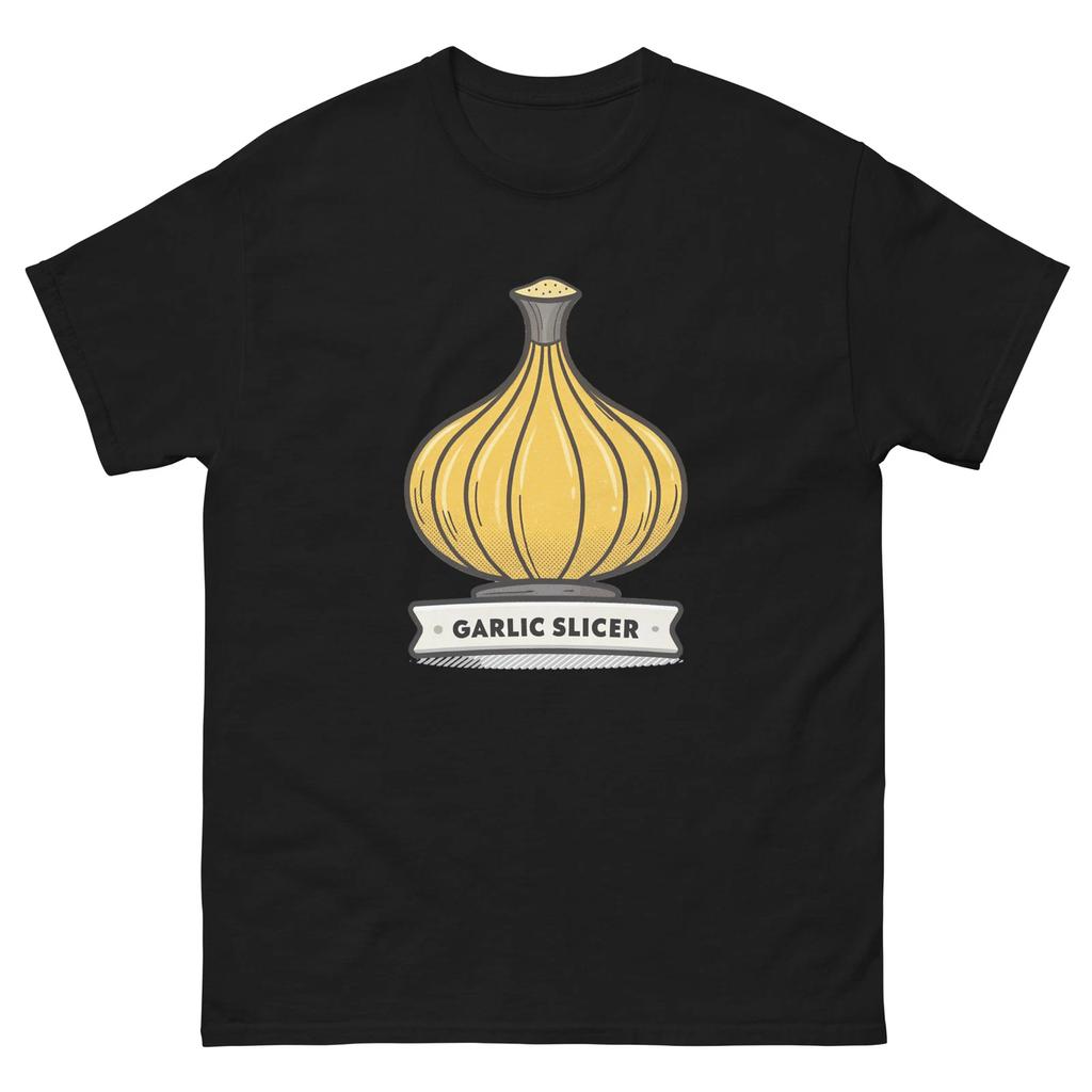 Knoblauchschneider Küche Hauskochen Kulinarisches Werkzeug T-Shirt