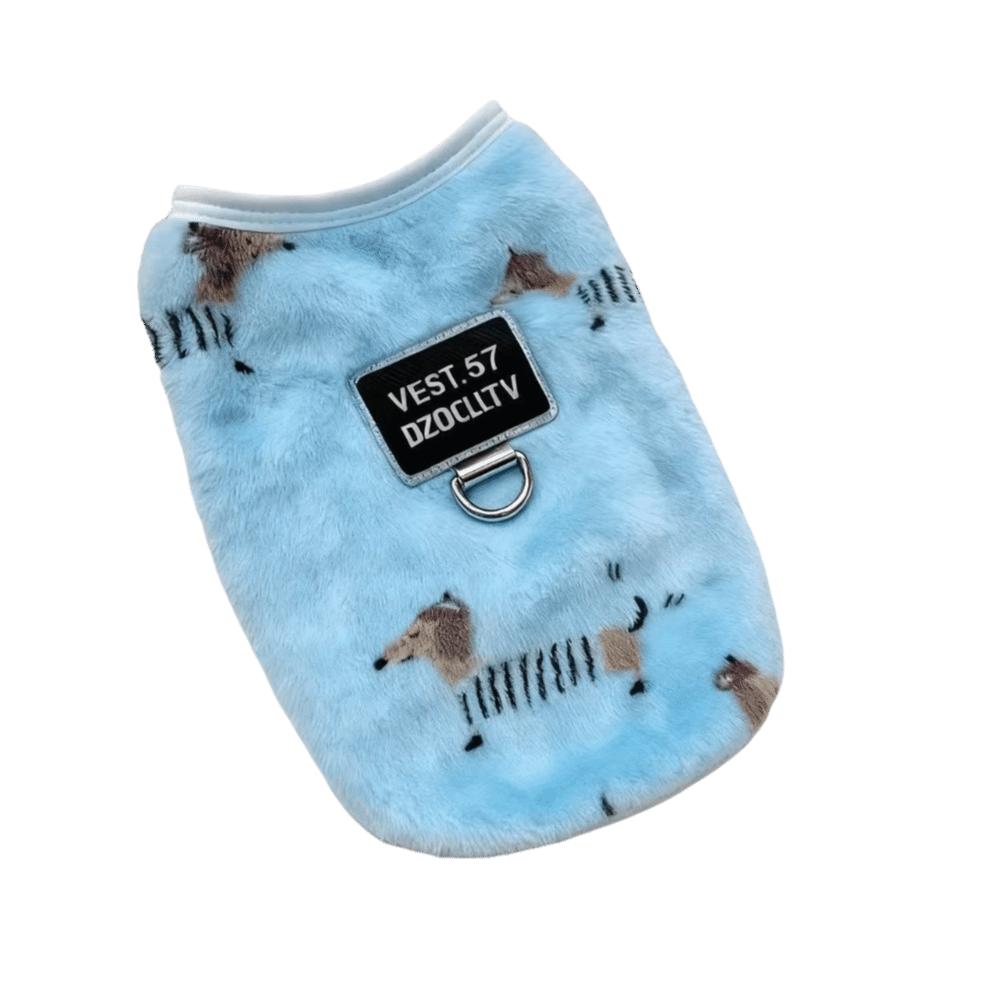 Verdickende Winterwelpenkleidung Fleece Warme Hundeweste Neues Hunde-Sweatshirt Nacktkatze