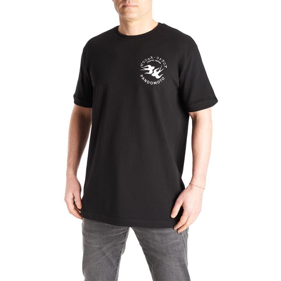 T-Shirt Pando Moto Mike Tokyo Motorrad Sommer Luxusmarke Baumwolle Herren- und Damen-T-Shirt Motorrad Kurzarm