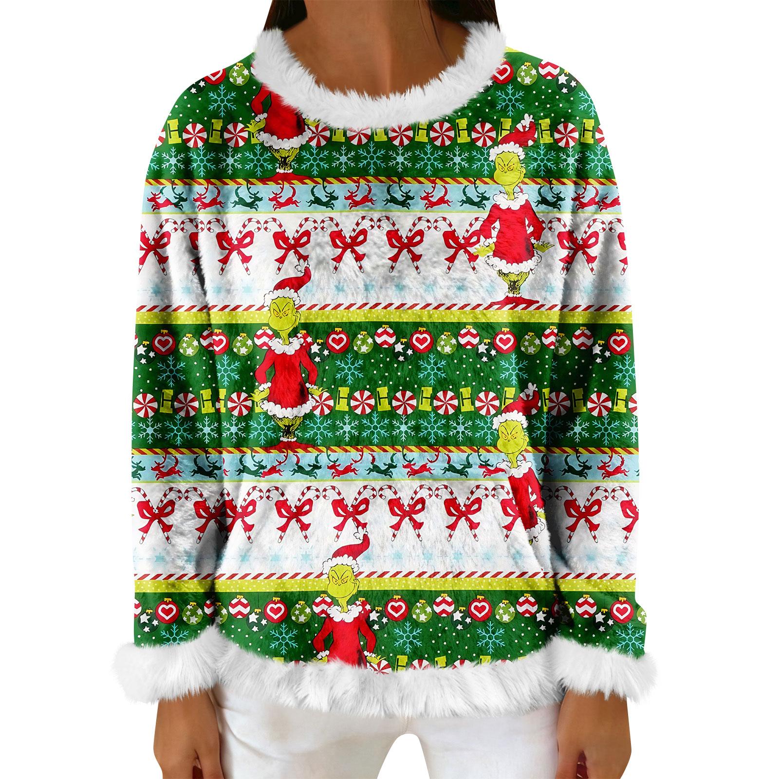 

Женский повседневный флисовый свитшот с длинными рукавами и круглым вырезом, удобный, свободного кроя, легкий, фланелевый свитшот для женщин S винный