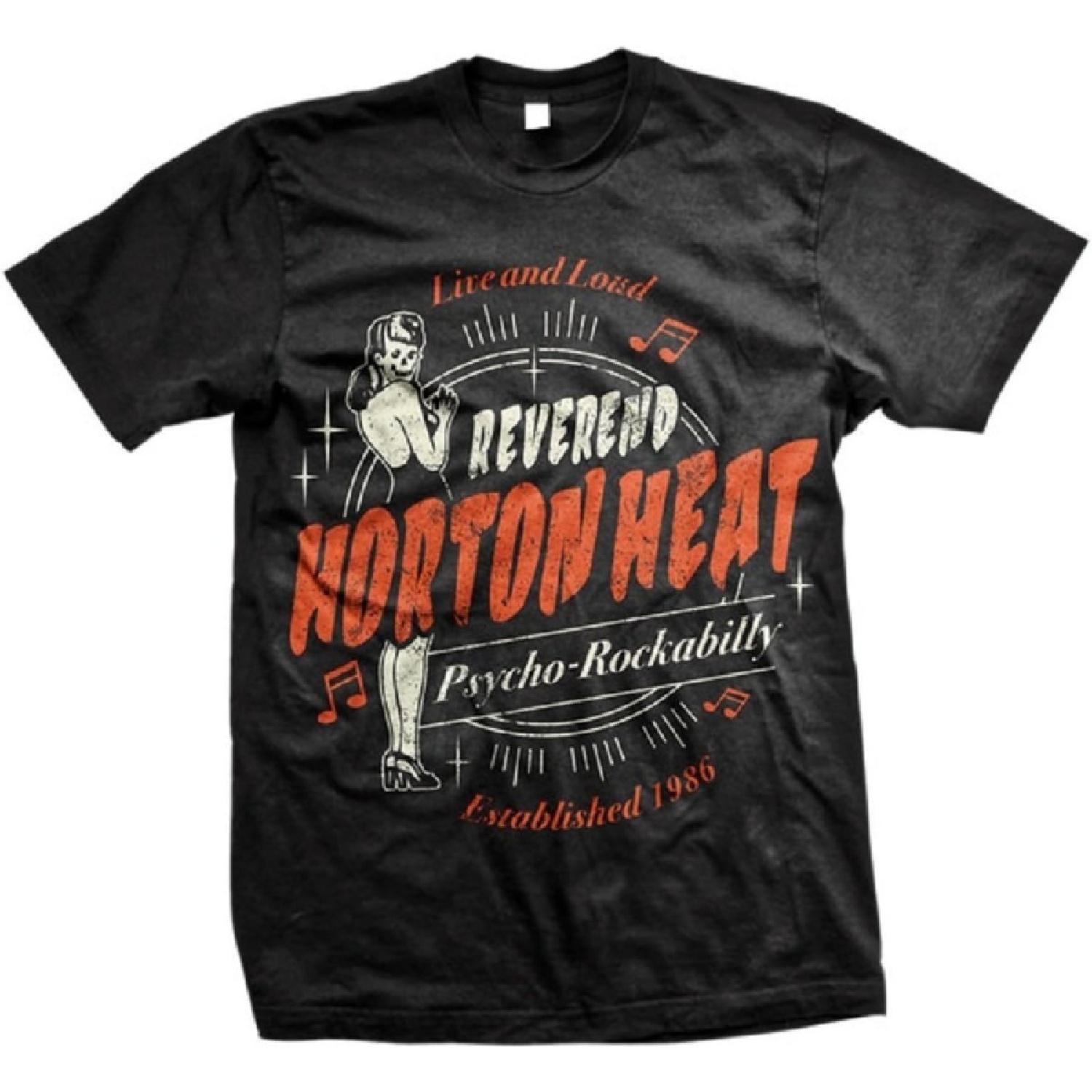 Футболка Reverend Horton Heat The Live and Loud S