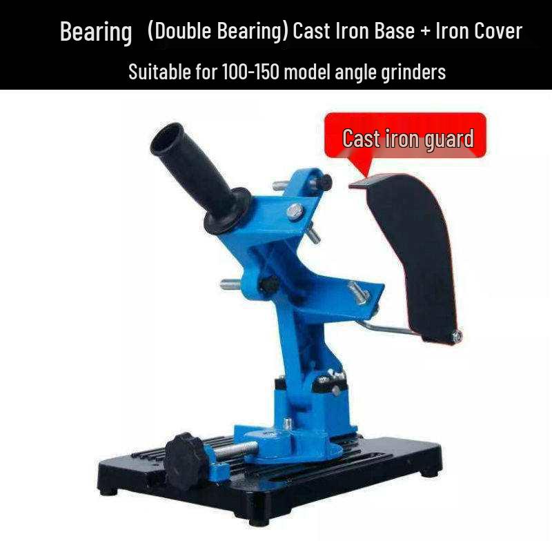 Universal Multifunctional Angle Grinder Stand: Sturdy Cutting Machine Mount
